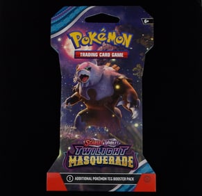 New Sealed Pokemon Twilight Masquerade Pack TCG