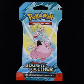 New Pokemon Sealed Journey Together TCG Card Pack