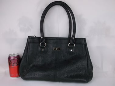 Stunning Vintage Cole Haan Leather Handbag Purse
