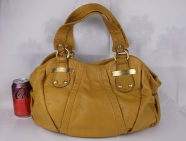 Gorgeous Big B Makowsky Leather Hobo Handbag Purse