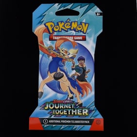 New Pokemon Sealed Journey Together TCG Card Pack