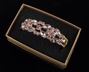 New Boxed Monet Rhinestone Bracelet $26