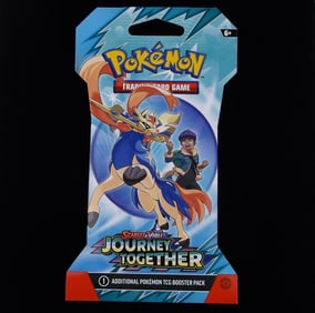 New Pokemon Sealed Journey Together TCG Card Pack