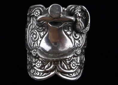 Mint Vint 1950s Thick Heavy Sterling Silver Saddle Ring 10 Horse