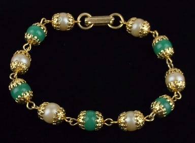 New Vintage 1960s Celebrity NY Bracelet 7.5"