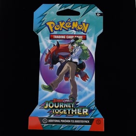 New Pokemon Sealed Journey Together TCG Card Pack