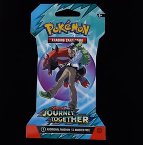 New Pokemon Sealed Journey Together TCG Card Pack