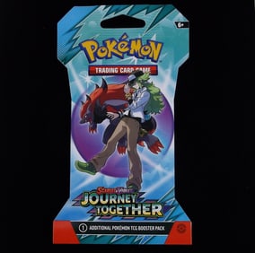 New Pokemon Sealed Journey Together TCG Card Pack