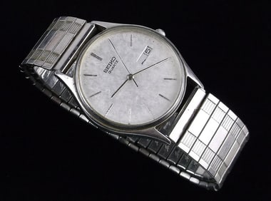Vintage Seiko Mens Wristwatch Works Great