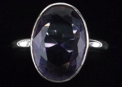 Stunning Sterling Silver Cocktail Ring 6