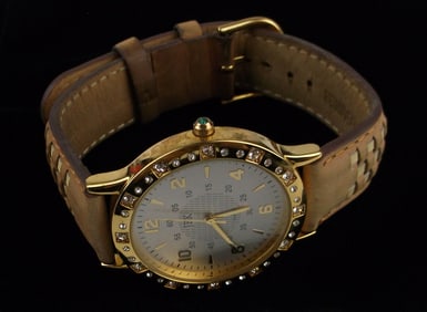 Stunning Vint Jackie Kennedy JBK Watch Works Great Camrose Kross