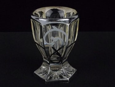Mint Antique 1920s Art Deco Sterling Silver Toothpick Holder