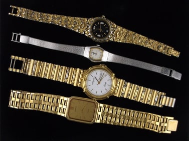 Vint Lassale Seiko Benrus Diamond Wittnauer Watch Lot
