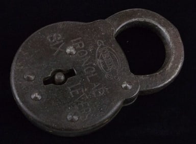 Antique Corbin Ironclad Six Levers Lock No Key