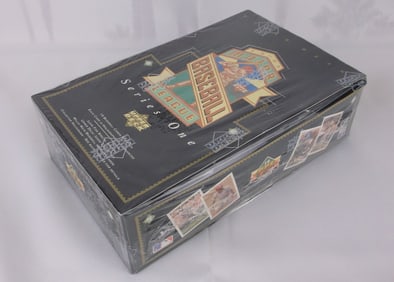 New Sealed Vint 1993 Upper Deck Baseball Box 36 Packs SP Inserts