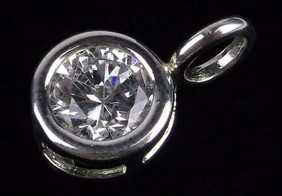 Mint Vintage Sterling Silver Pendant