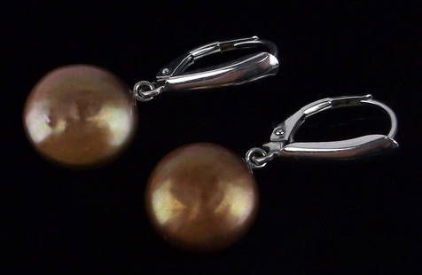 New Honora Sterling Silver Pearl Drop Earrings: Solid Sterling Silver Guaranteed, in Brand New Never Worn Condition.