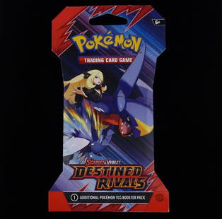 New Sealed Pokemon Destined Rivals Team Rocket TCG Pack: p A New Sealed Unweight Unsearched pokemon pack