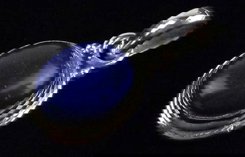 New Sterling Silver Lapis Pendant: Solid Sterling Silver Guaranteed, in Brand New Never Worn Condition.
