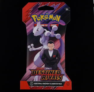 New Sealed Pokemon Destined Rivals Team Rocket TCG Pack: p A New Sealed Unweight Unsearched pokemon pack