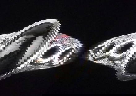 New Sterling Silver Amethyst Ring 7.5: Solid Sterling Silver Guaranteed, in Brand New Never Worn Condition.