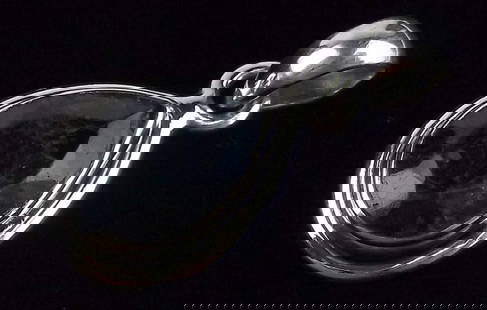 New Sterling Silver 4ct Black Spinel Pendant: Solid Sterling Silver Guaranteed, in Brand New Never Worn Condition.