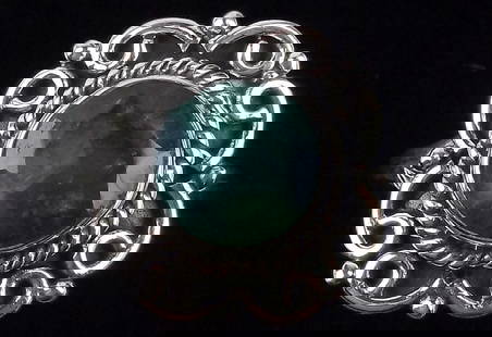 New Bali Sterling Silver 1.25ct Emerald Ring 7: Solid Sterling Silver Guaranteed, in Brand New Never Worn Condition.