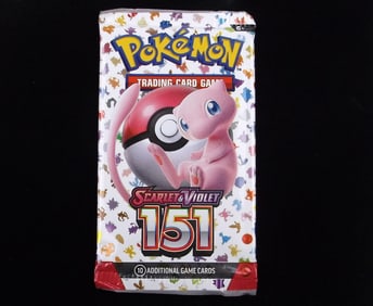 New Pokemon Sealed Scarlet And Violet 151 TCG Pack