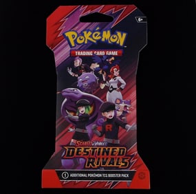 New Sealed Pokemon Destined Rivals Team Rocket TCG Pack