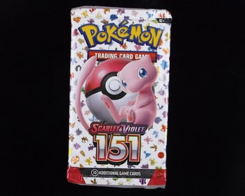 New Pokemon Sealed Scarlet And Violet 151 TCG Pack