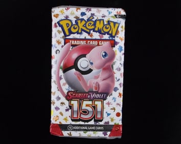 New Pokemon Sealed Scarlet And Violet 151 TCG Pack