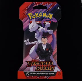 New Sealed Pokemon Destined Rivals Team Rocket TCG Pack