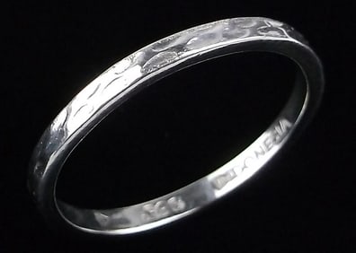 Mint Vintage Silpada Sterling Silver Band Ring 9