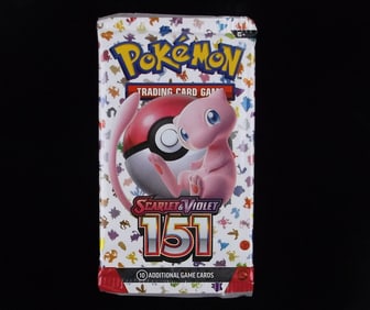 New Pokemon Sealed Scarlet And Violet 151 TCG Pack