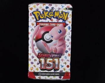 New Pokemon Sealed Scarlet And Violet 151 TCG Pack