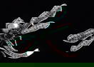 Mint Enameled Rhinestone Dragonfly Brooch Life Size