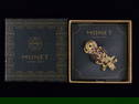 New Boxed Monet Rhinestone Owl Brooch $26