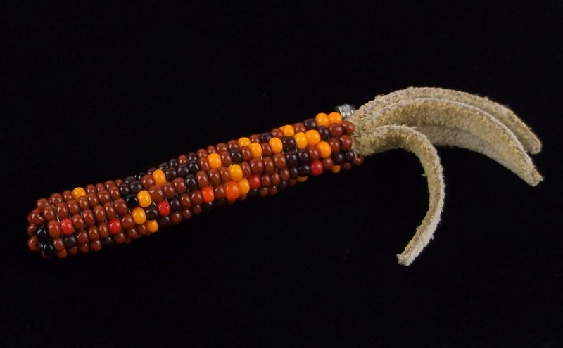 Mint Vintage 1960s Navajo Corn Maize Brooch (1 of 3)