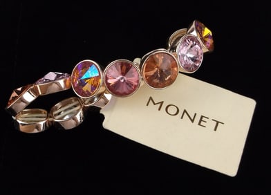 New Monet Rhinestone Bracelet $32
