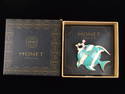 New Boxed Monet Enameled Rhinestone Tropical Fish Brooch $26