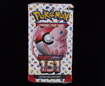 New Pokemon Sealed Scarlet And Violet 151 TCG Pack