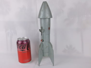 Stunning Working 1957 Astro MFG Rocket Space Ship Bank