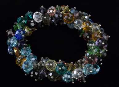 Mint Vintage Genuine Crystal Bracelet