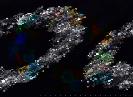 Mint Vintage Genuine Crystal Bracelet: Mint Condition, In Like New Condition, Perfect