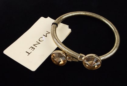 New Monet Rhinestone Bracelet $28