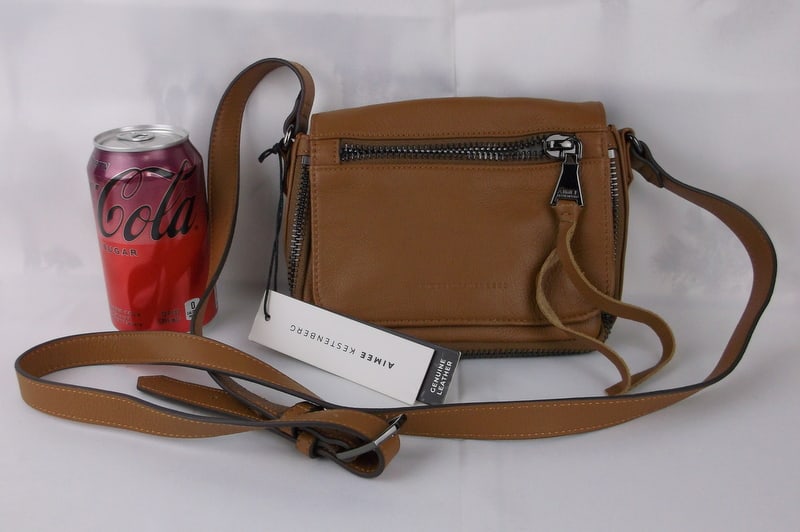 New NWT Aimee Kestenberg Leather Crossbody Handbag $148 (1 of 6)