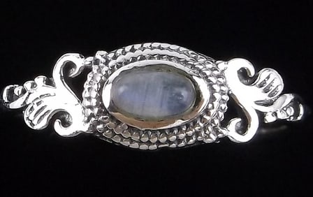 New Bali Sterling Silver Moonstone Ring 9