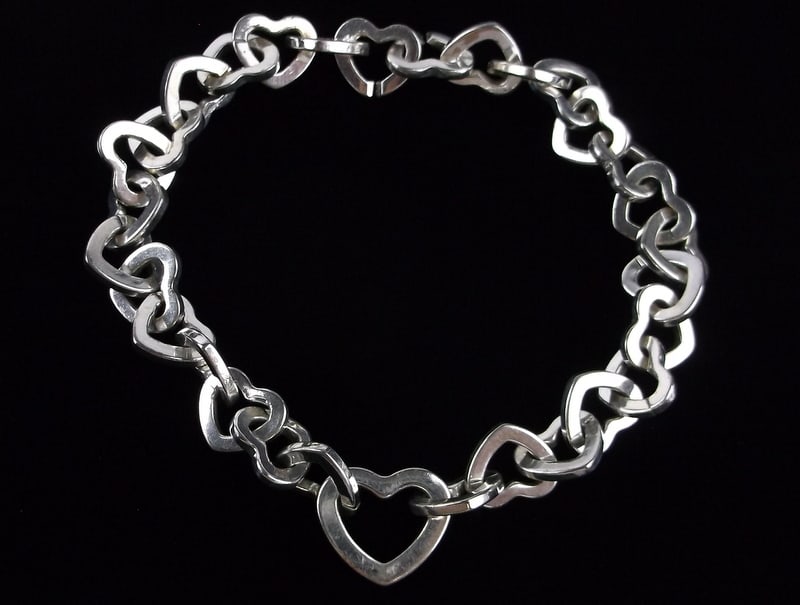 Mint Vint Solid Thick Italian Sterling Silver Chain Bracelet 8.5" (1 of 3)