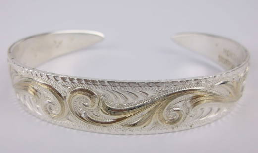 Mint Vint Montana Silversmiths Cuff Bracelet 6-7.5" Southwest: Mint Condition, In Like New Condition, Perfect