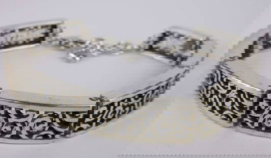 Mint Vintage Brighton Scroll Bracelet 8": Mint Condition, In Like New Condition, Perfect